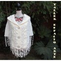 Poncho con botones