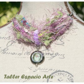 Collar corto de lana sin Aros