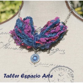 Collar corto de lana sin Aros