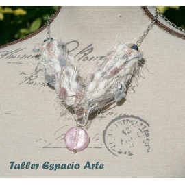 Collar corto de lana sin Aros