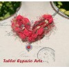 Collar corto de lana sin Aros