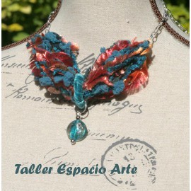 Collar corto de lana sin Aros