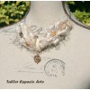 Collar corto de lana sin Aros