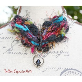 Collar corto de lana sin Aros