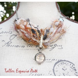 Collar corto de lana sin Aros