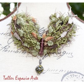 Collar corto de lana sin Aros
