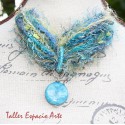 Collar corto de lana sin Aros