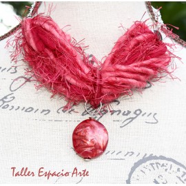 Collar corto de lana sin Aros