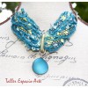 Collar corto de lana sin Aros