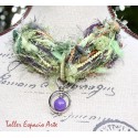 Collar corto de lana sin Aros