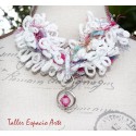 Collar corto de lana sin Aros