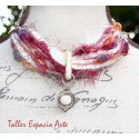Collar corto de lana sin Aros