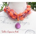 Collar corto de lana sin Aros